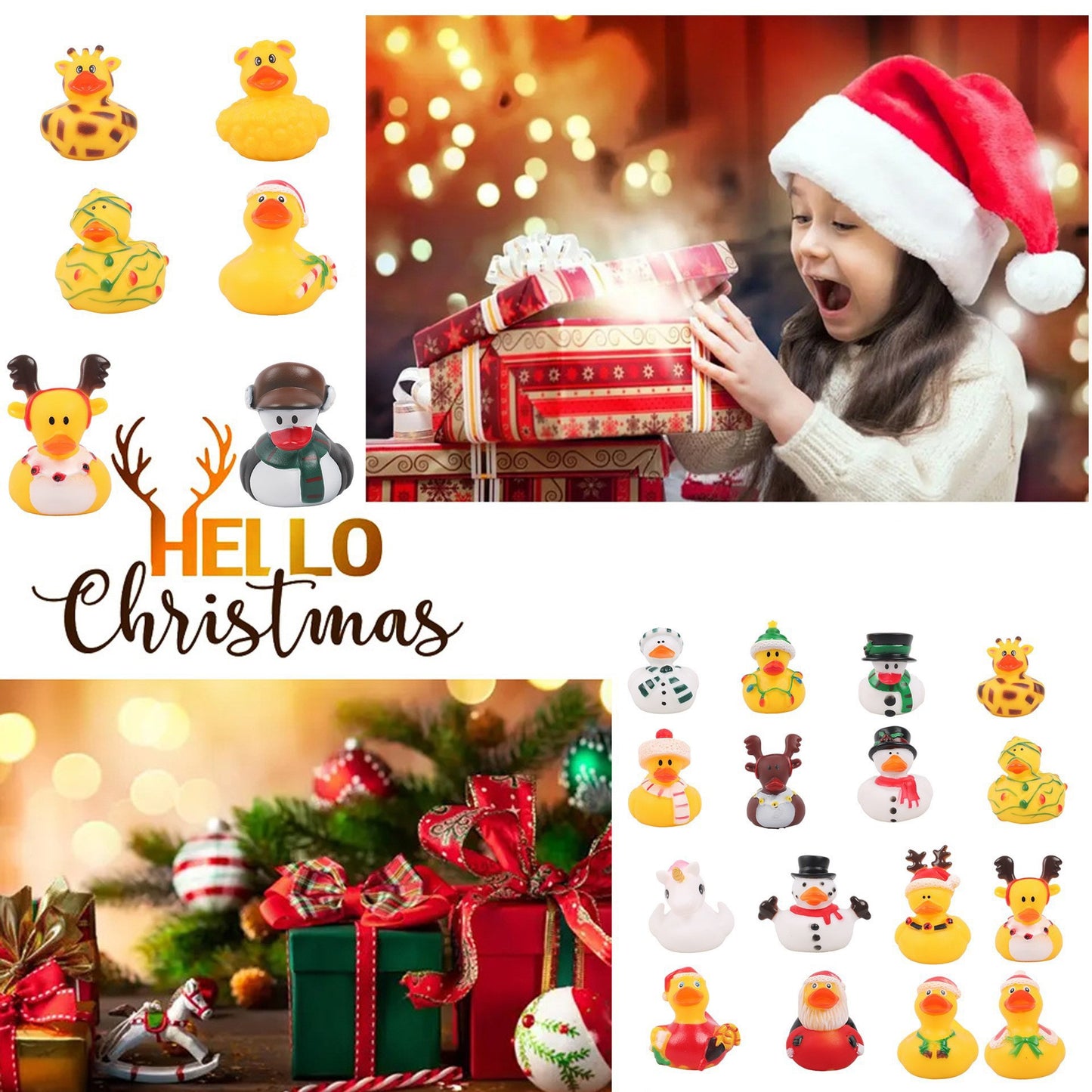 12-Christmas Floating duck(Jumbo)