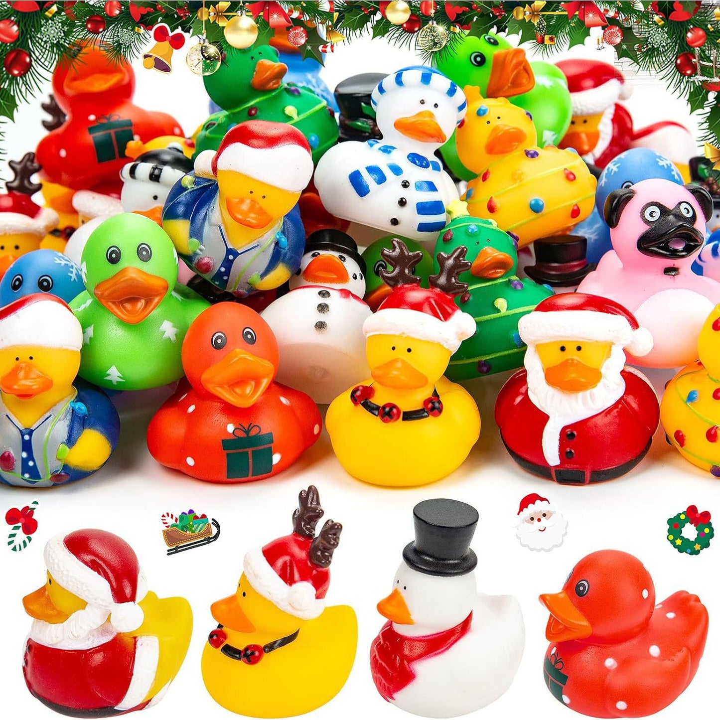 12-Christmas Floating duck(Jumbo)